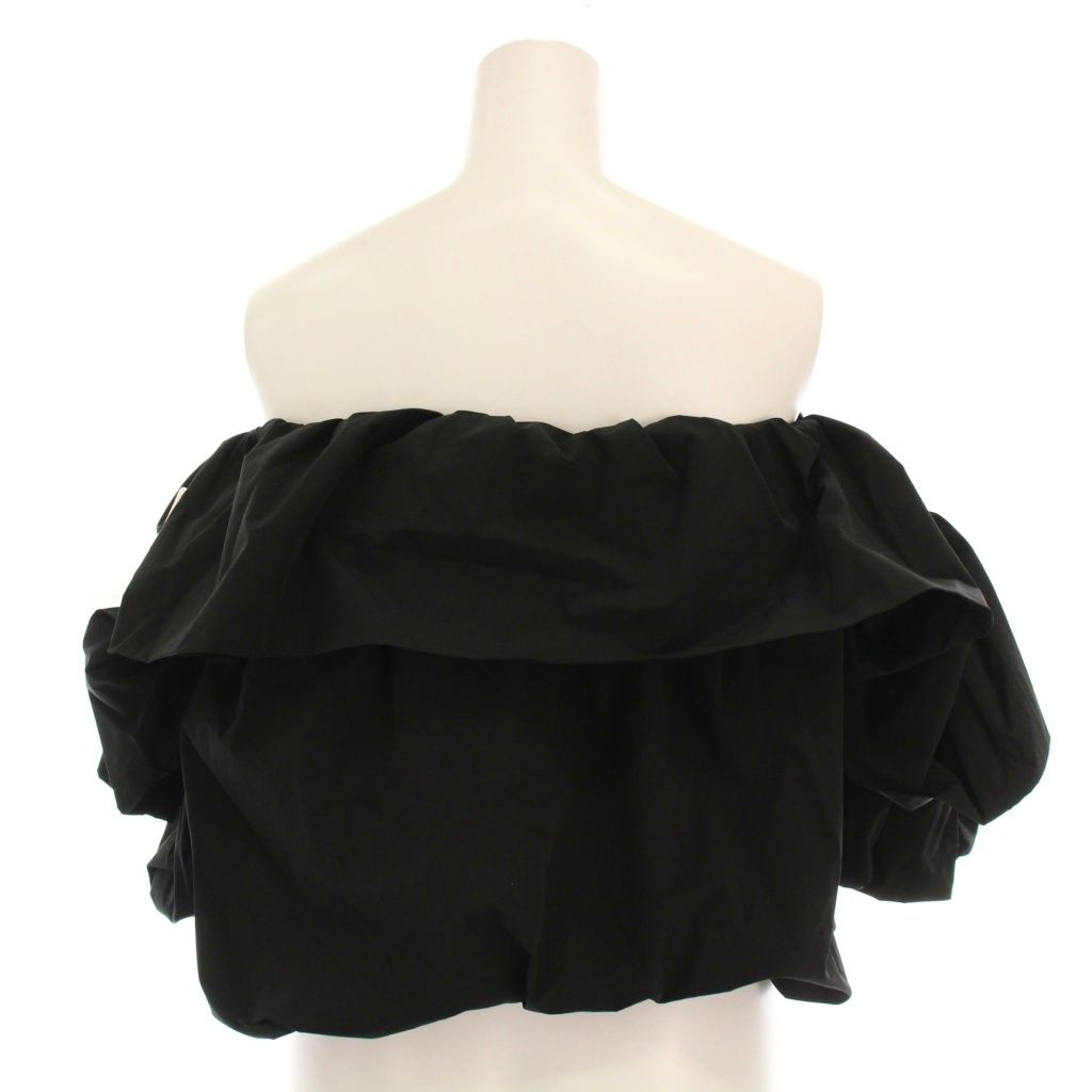 ジェンヌ JENNE マルチウェイオフショルブラウス カットソー 半袖 S 黒 sty25ss-bl09 |YM