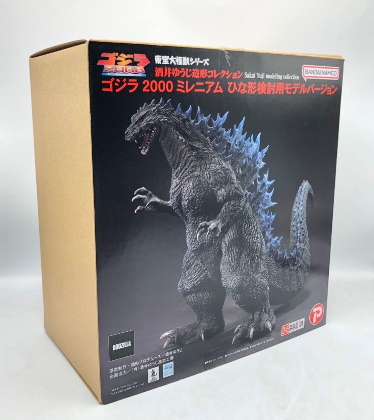 【中古】エクスプラス 酒井ゆうじ造形コレクション ゴジラ2000 ミレニアムひな形検討用モデルバージョン　開封品、箱傷み有[70]
