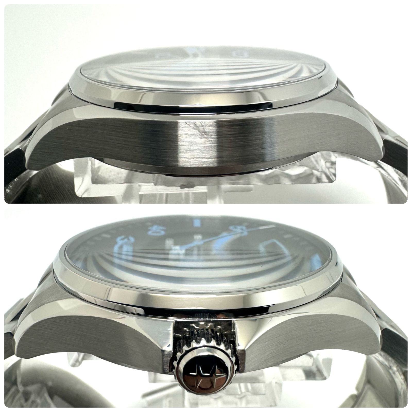 【美品・希少】ハミルトン　HAMILTON　カーキアビエーション　H646250　H64625131　エアーツェルマットコラボレーションモデル　自動巻　デイデイト　裏スケ　黒 美品・希少】ハミルトン HAMILTON カーキアビエーション H64625131
