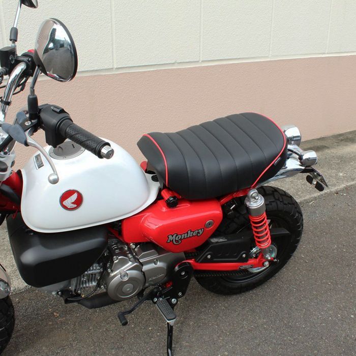 ホンダ モンキー125 ローダウン シート タックロール JB02 JB03 JB05