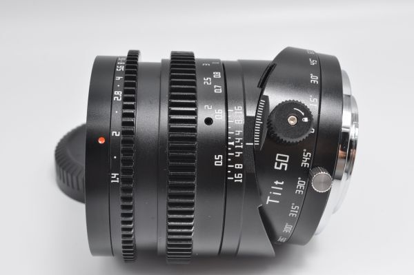 TTArtisan Tilt 50mm F1.4 Xマウント 富士フイルムX ティルト チルト レンズ 銘匠光学