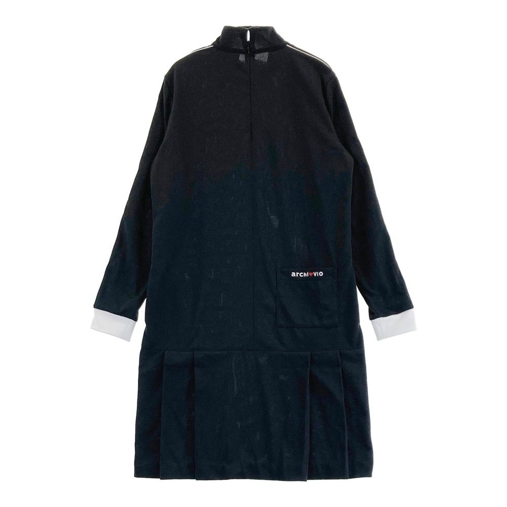 サイズ：38 ARCHIVIO アルチビオ 長袖ワンピース ブラック系