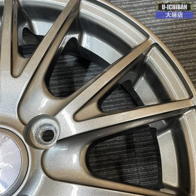 げ 軽自動車 タント ワゴンR ルークス ムーヴ スペーシア N-BOX ウェイク 等 ヴェルヴァ 4.5-14 45 4H100 ガンメタ ホイール 4本セット _002 FFCRYSTALESIA_COM