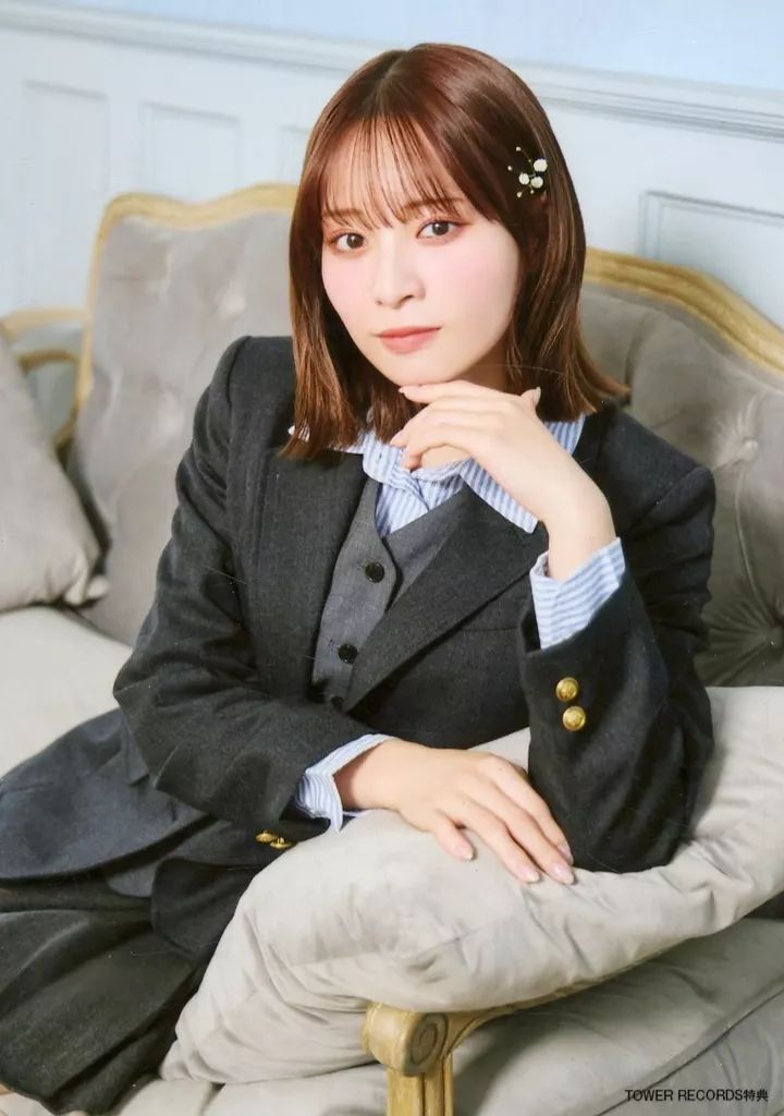 冨田菜々風 直筆 生写真 ヨリ チュウ (イラコメあり
