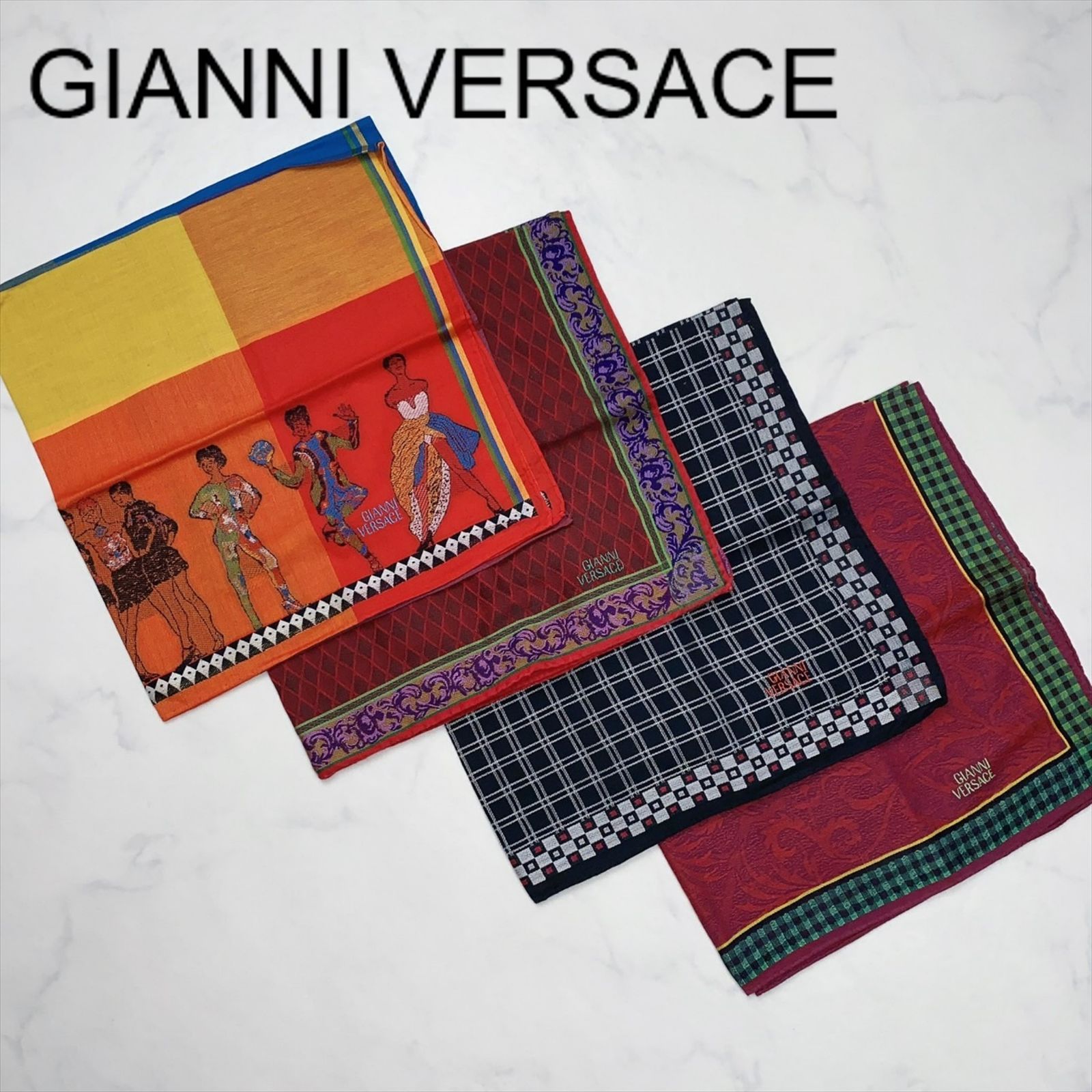 目立った傷や汚れ無し】GIANNI VERSACE ジャンニ ヴェルサーチ