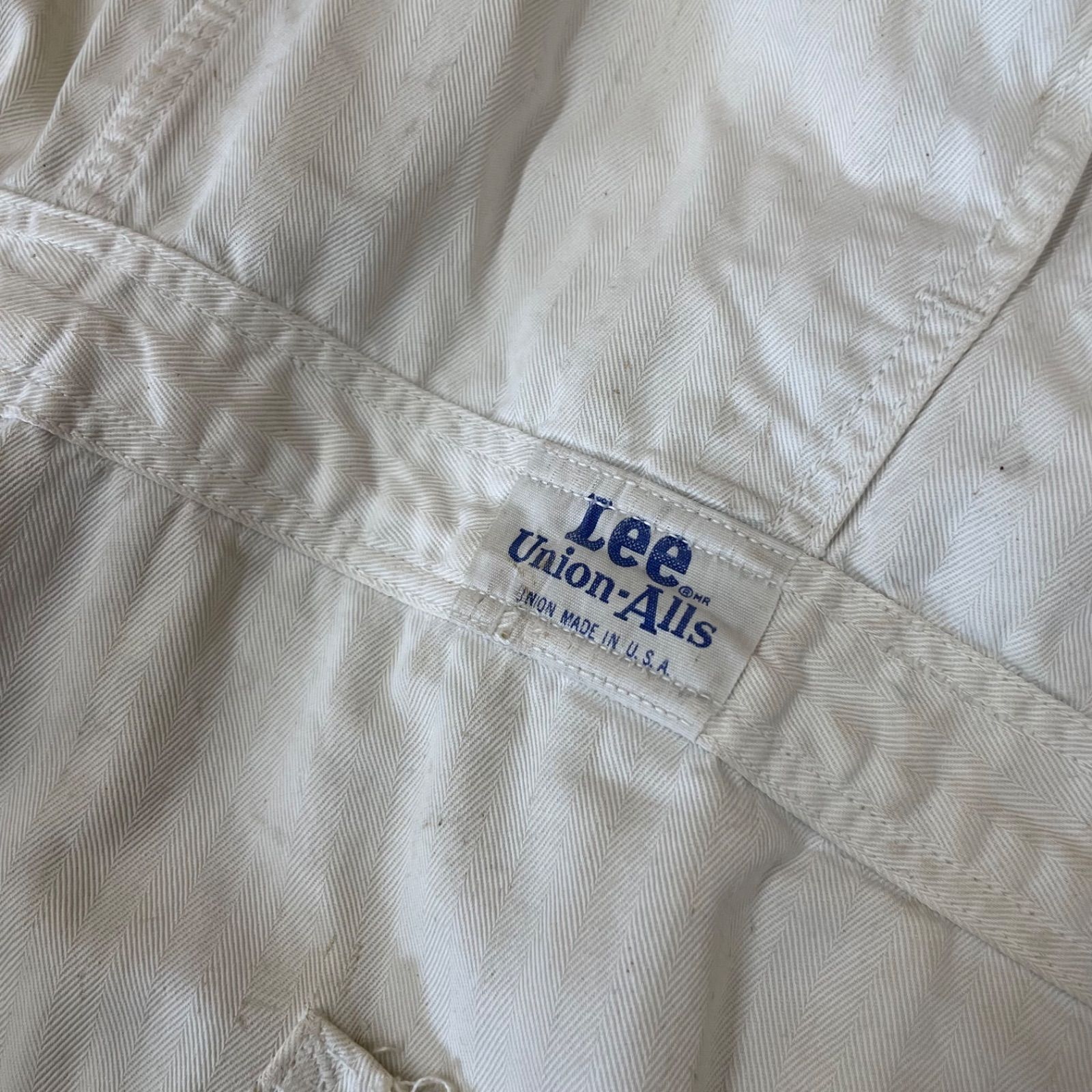 USA製 '60s ヴィンテージ Lee ヘリンボーン つなぎ サイズ44
