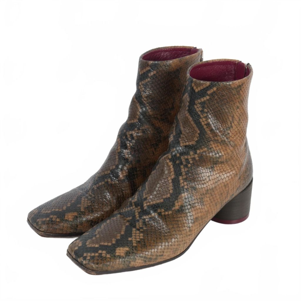 エムエムシックス メゾンマルジェラ MM6 Maison Margiela パイソン柄 