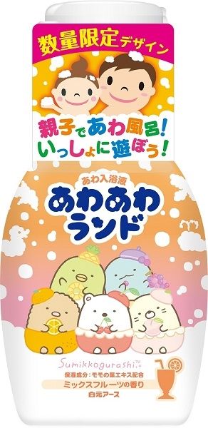 まとめ買い-20点セット あわあわランド すみっコぐらし ミックスフルーツの香り 白元アース 入浴剤