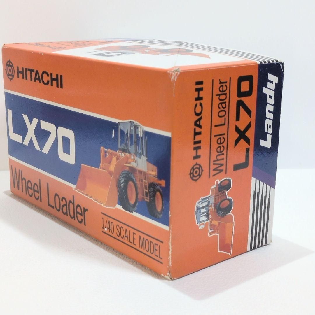 HITACHI 重機 1/40 LX70 ホイールローダー 日立建機 模型 - メルカリ