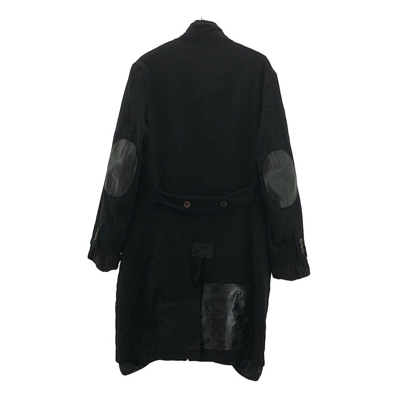 ジュンヤワタナベ マン パッチワークコート ジュンヤワタナベマン 縮絨