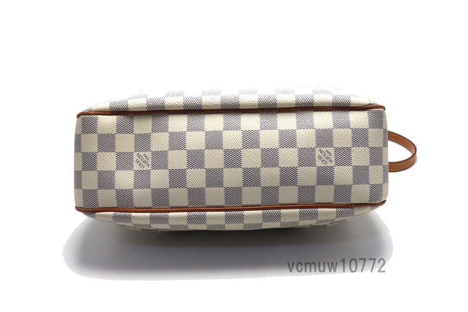【ギフト】 希少美中古□LOUIS VUITTON レザー シラクーサPM ダミエアズール 靴