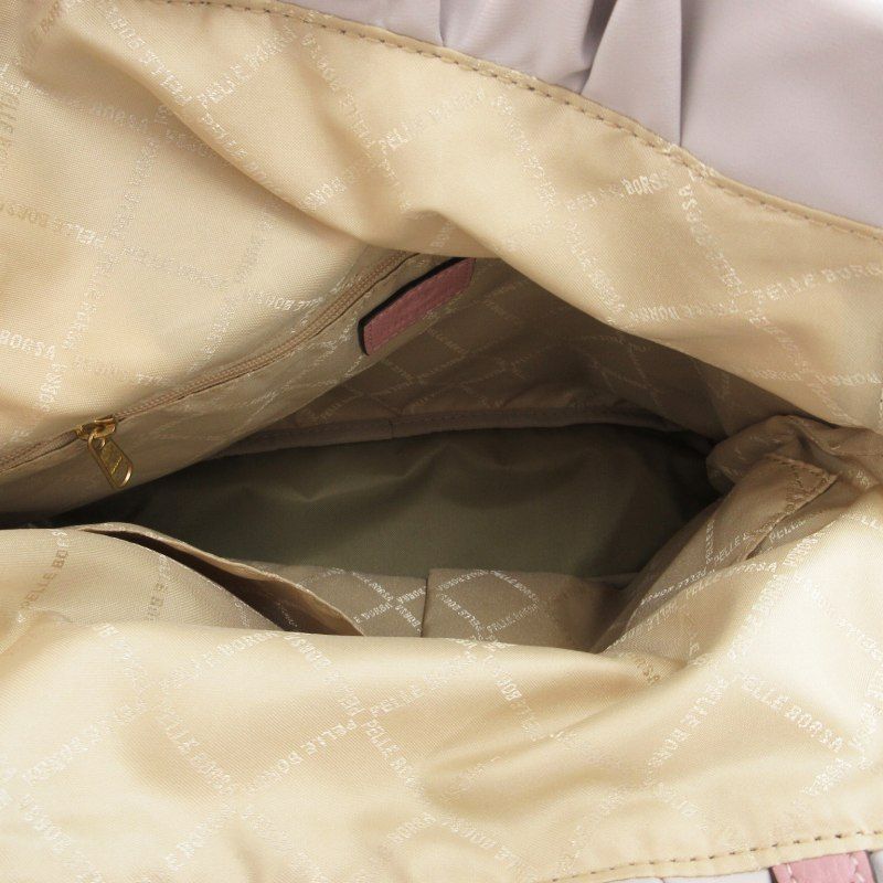 ペレボルサ PELLE BORSA 美品 2WAY ショルダーバッグ ハンド バイ  
