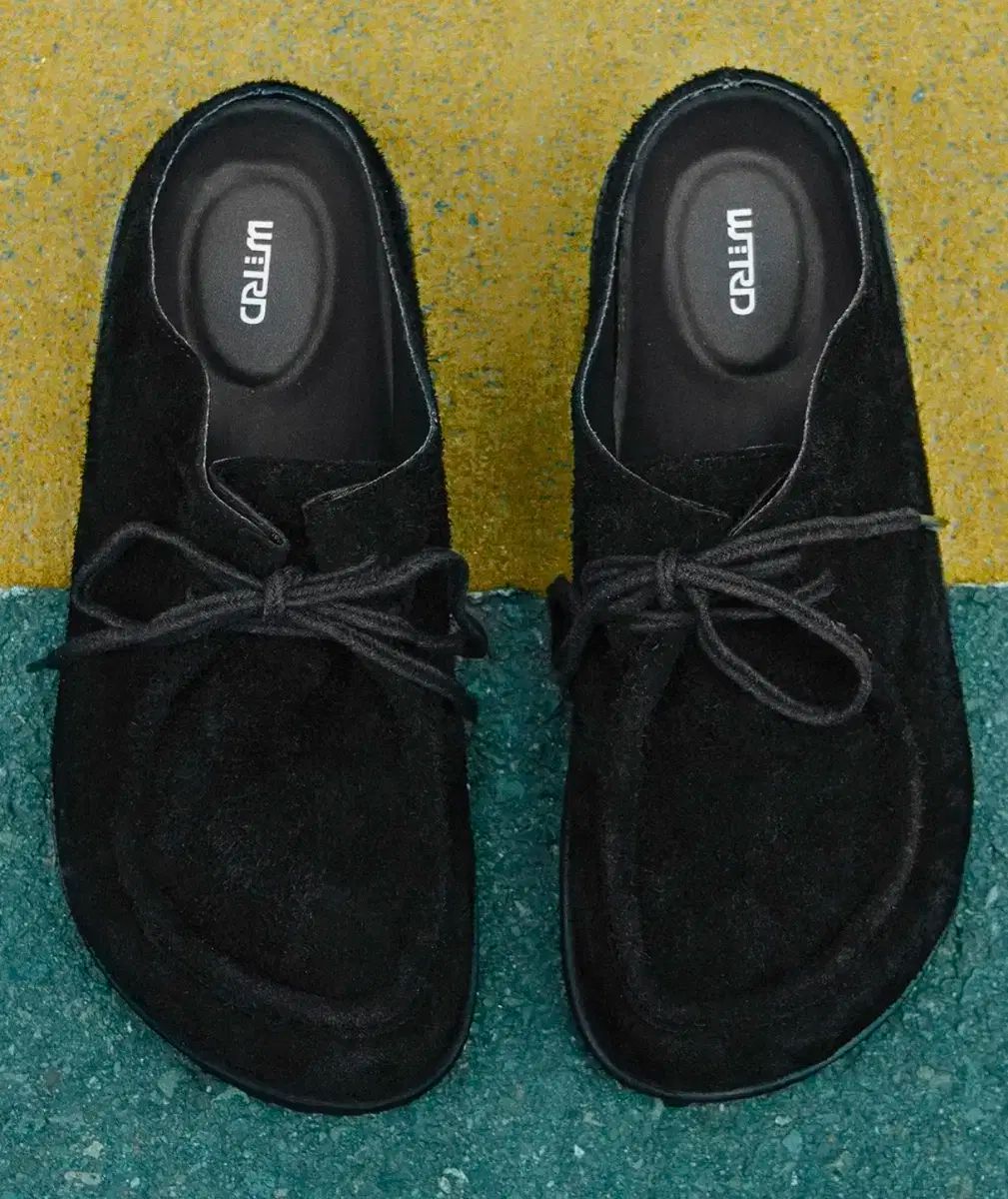 ウィーザロード | マックス スウェード ミュール クロッグ ウォッシュ ブラック | 280