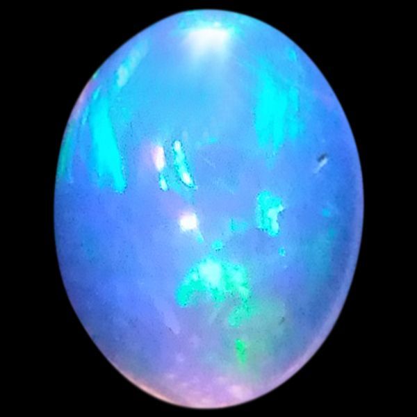 天然石 エチオピアオパール(opal) オーバルカボション 約 7x9mm 最高品質天然エチオピアオパール(Ethiopia Opal) カボションカット