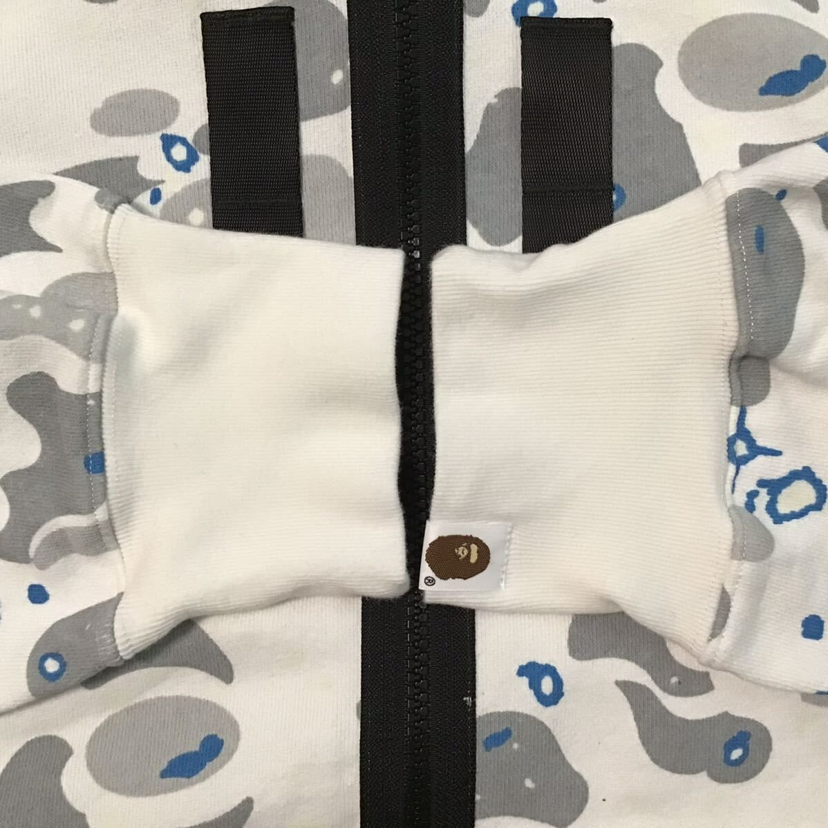 ☆蓄光☆ 2XL Relaxed Space Camo Full Zip Hoodie a bathing ape BAPE 