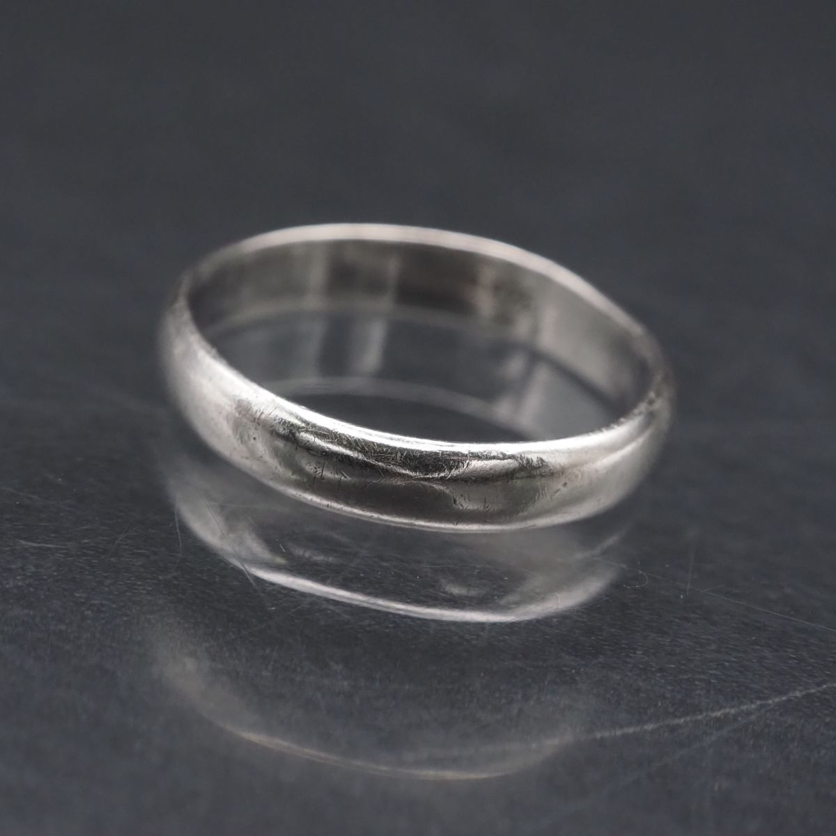 F712 ヴィンテージ SILVER925刻印 リング シンプル デザイン シルバー