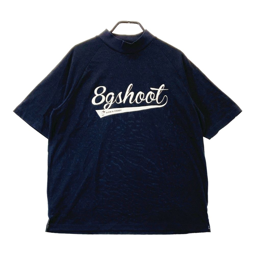 8G SHOOT エイジシュートゴルフ サイズ：XL 8G SHOOT エイジシュート 2025年モデル モックネック半袖T