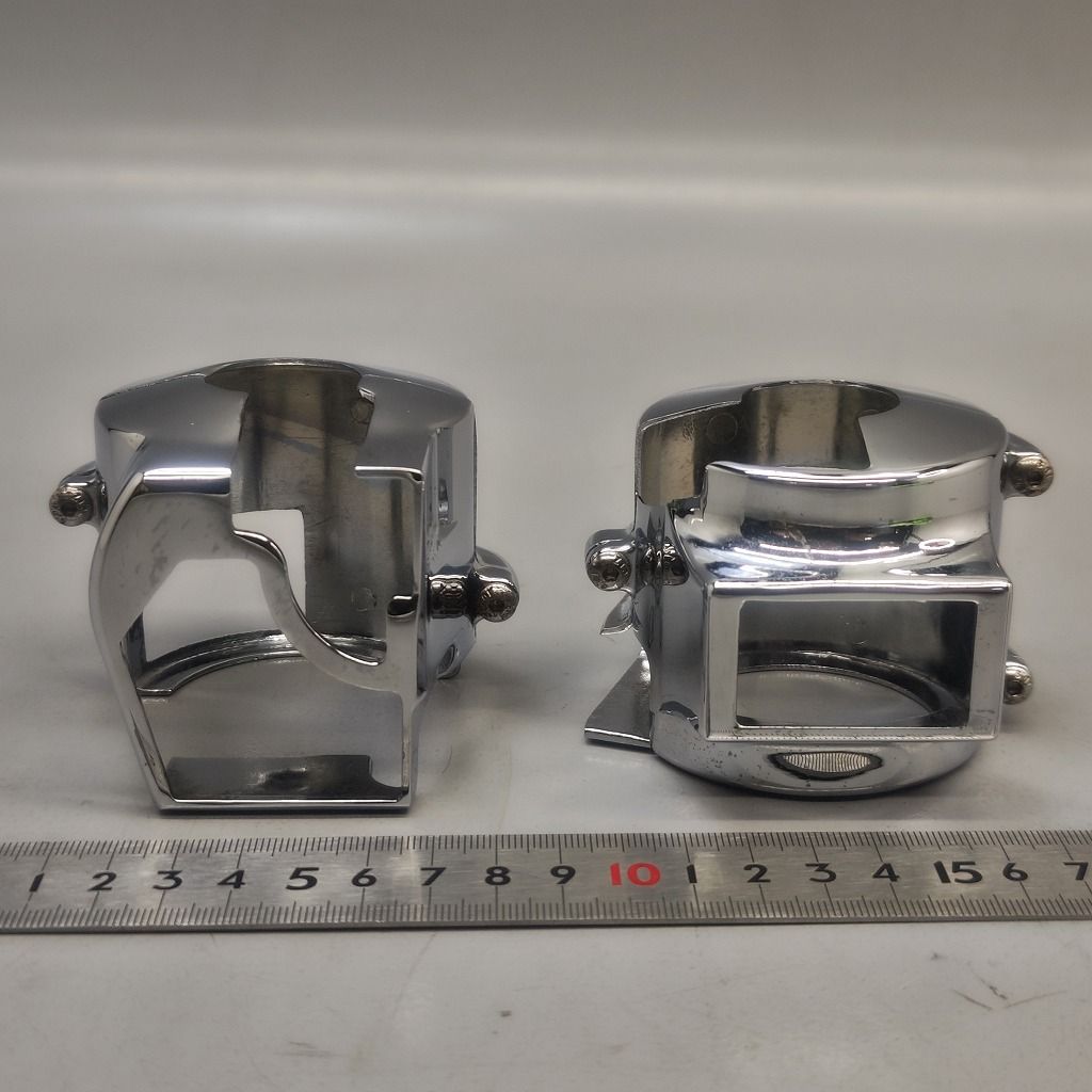 ホンダ VT600 750 VTX1300C VLX Aero VT1300 クロームメッキ スイッチ ハウジング ハンドルスイッチ