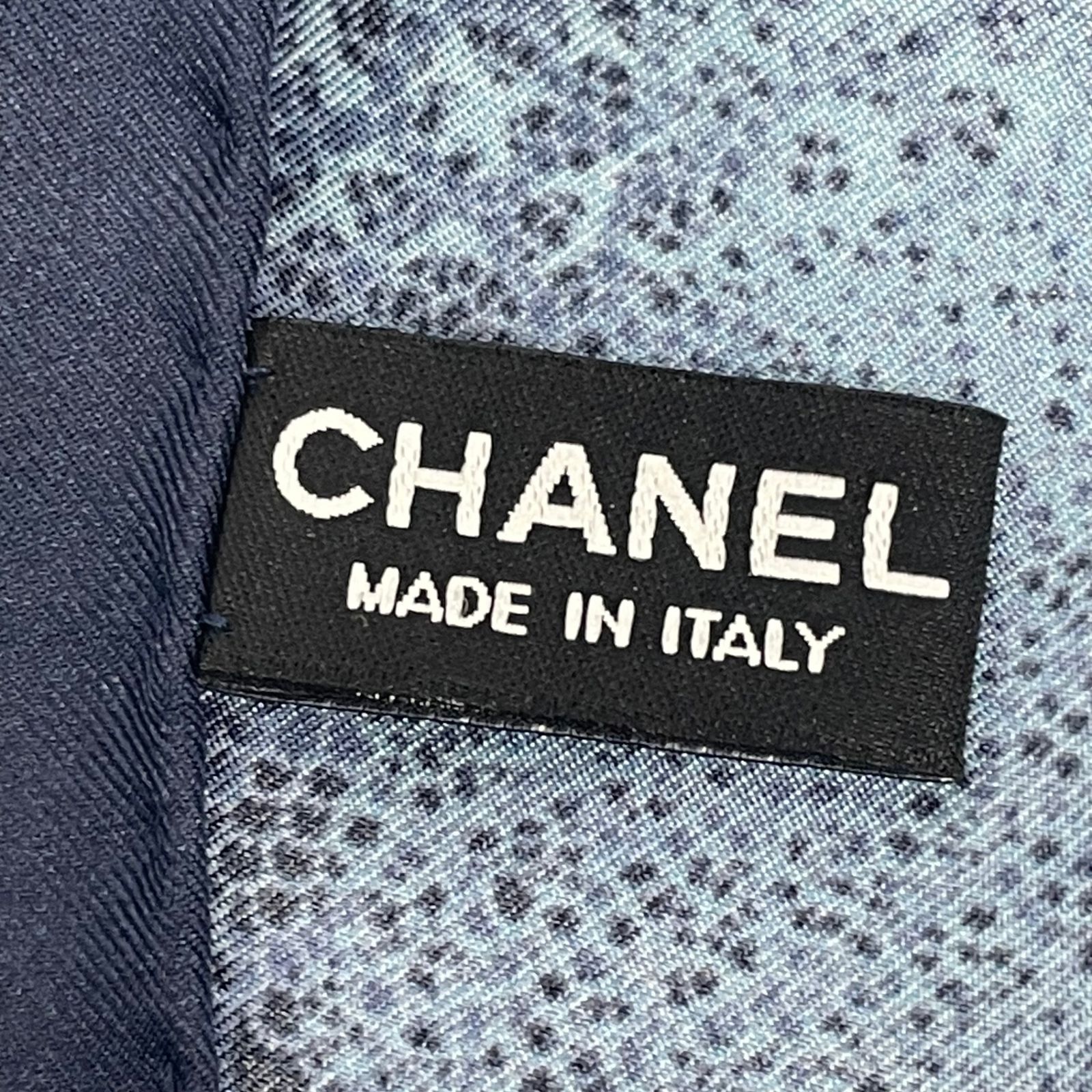極美品 CHANEL シャネル スカーフ マフラー ココマーク カメリア