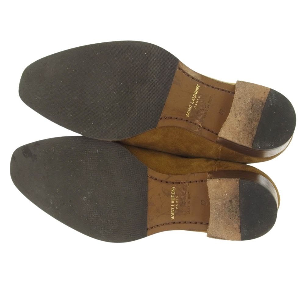 SAINT LAURENT サンローラン 592017 スエード チェルシー サイドゴア  