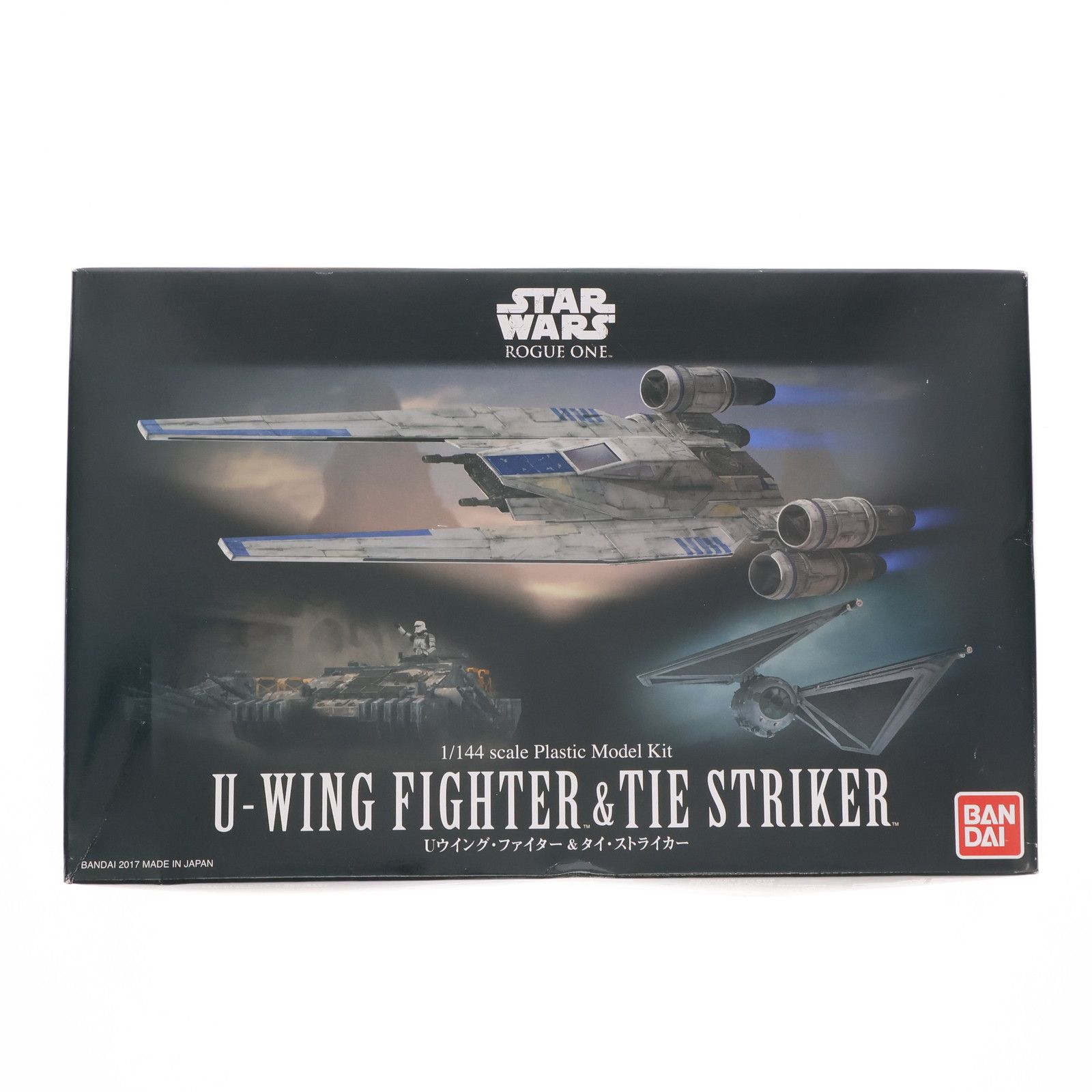 1/144 Uウイング・ファイターu0026タイ・ストライカー ローグ・ワン/STAR WARS(スター・ウォーズ)・ストーリー プラモデル バンダイ