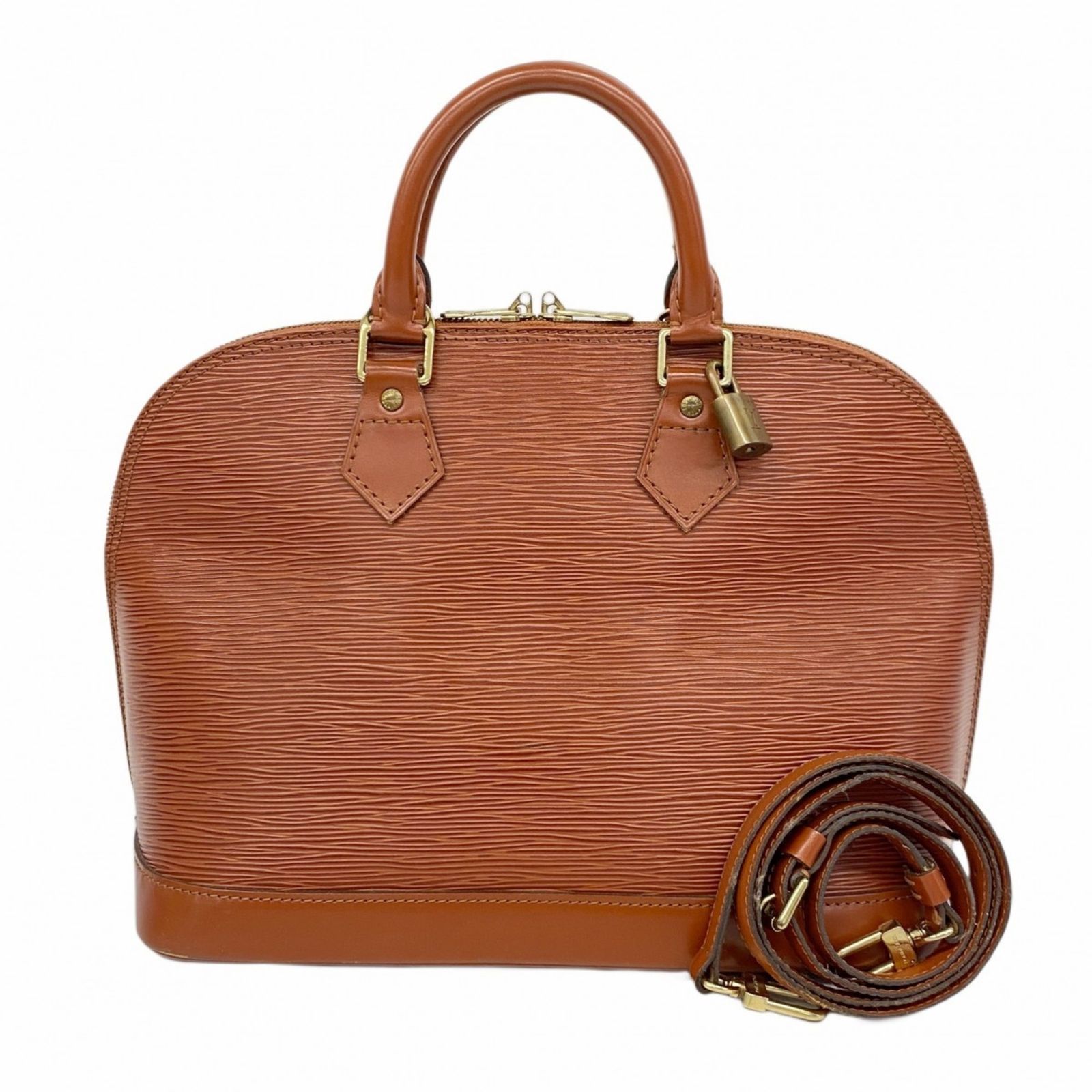 ルイ ヴィトン Louis Vuitton ルイ ヴィトン ハンドバッグ エピ アルマ M52143 ケニアブラウンレディース