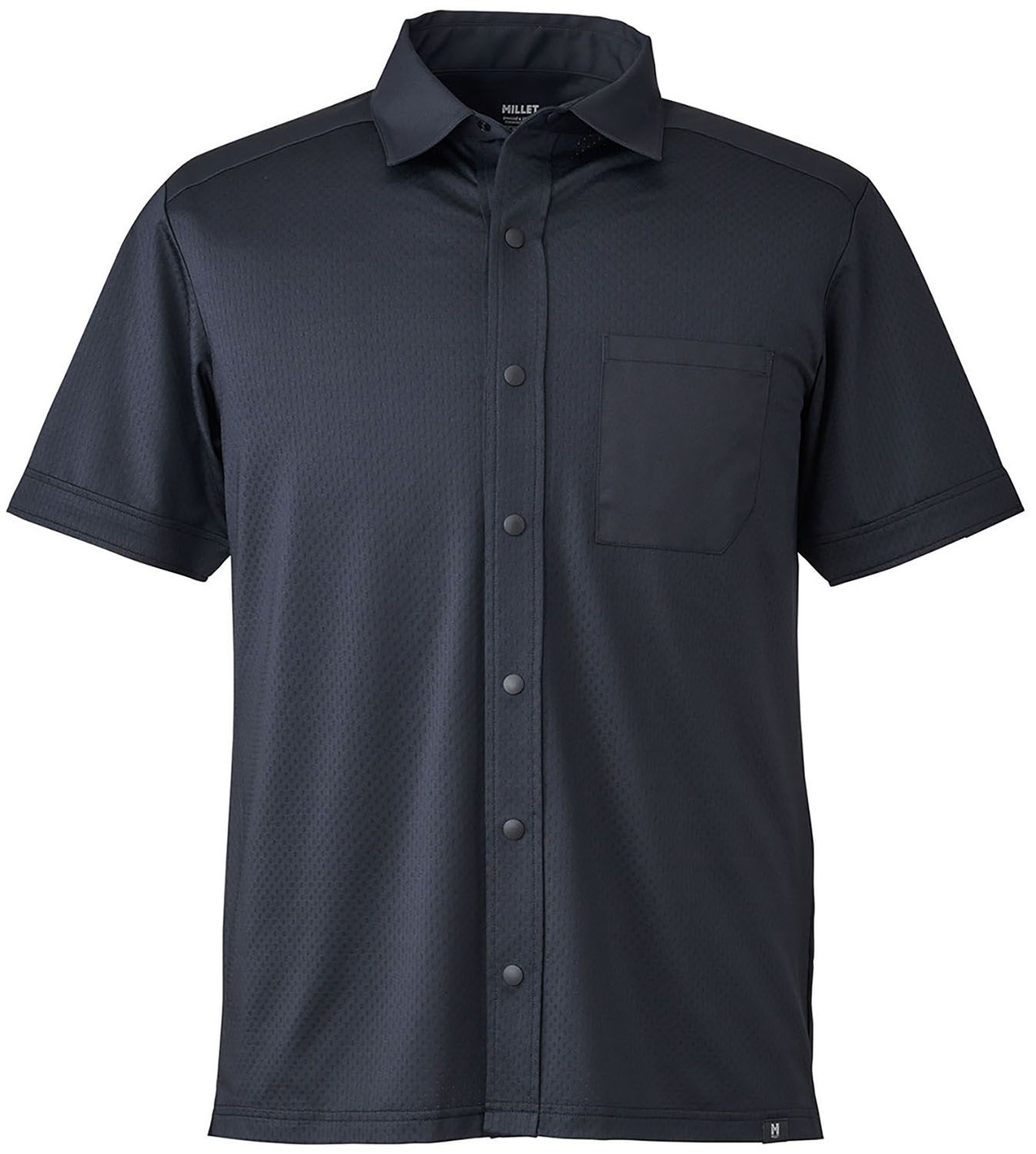 ミレー MILLET アウトドア ミドラー メッシュ シャツ MIV02066 N0247 BLACK-NOIR