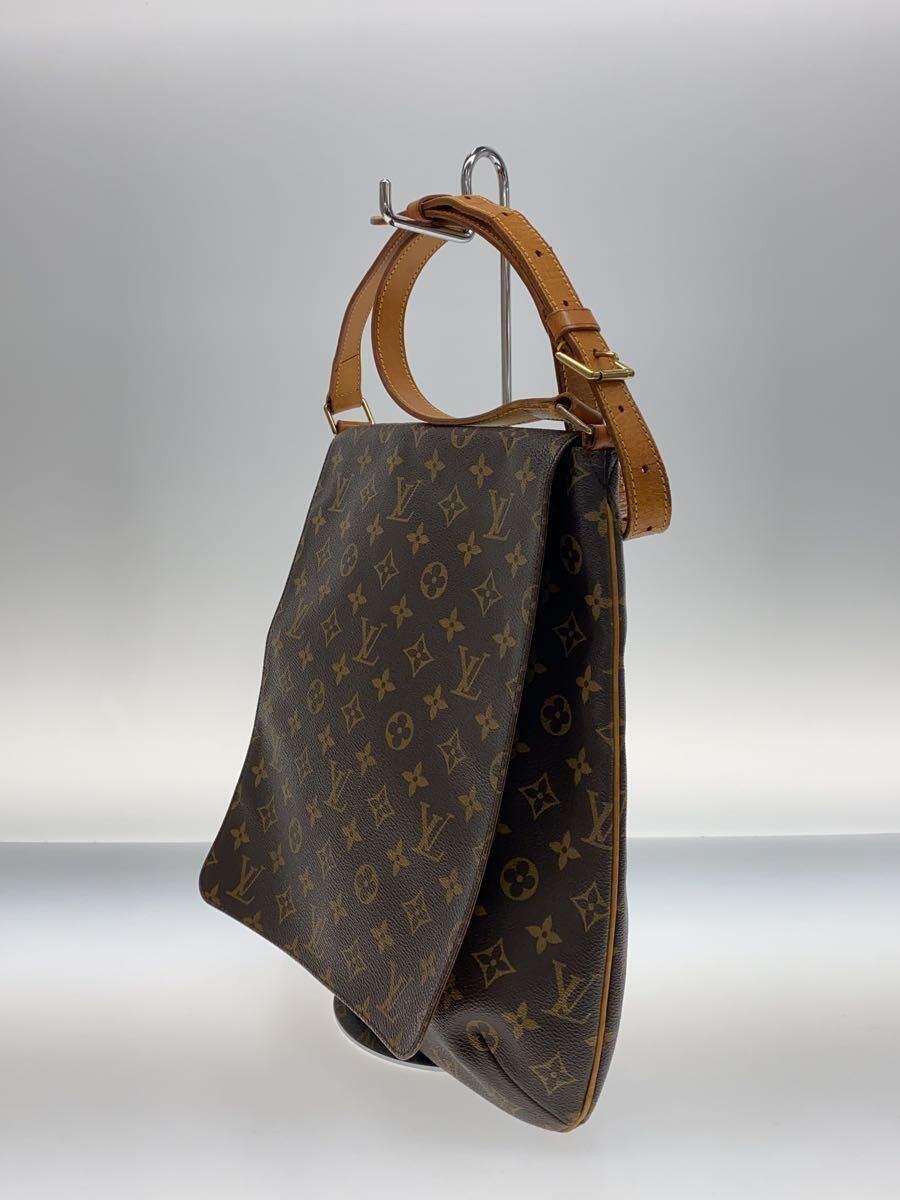 LOUIS VUITTON ルイ・ヴィトン ミュゼット_モノグラム・キャンバス_BRW PVC ブラウン - メルカリ