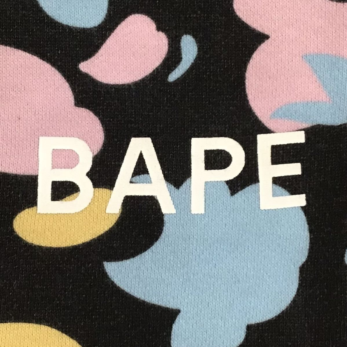 New multi camo スウェットパンツ Lサイズ a bathing ape BAPE cotton