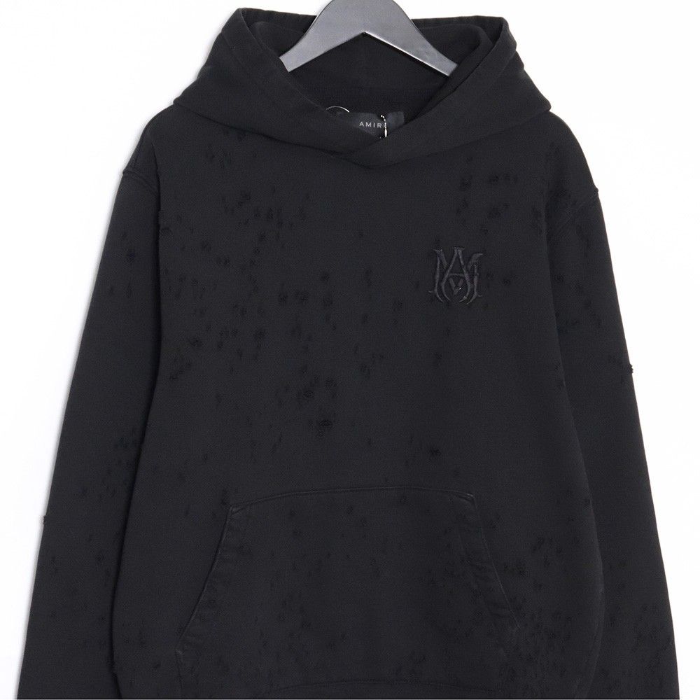 未使用 AMIRI MA SHOTGUN EMBROIDERED HOODIE Sサイズ - メルカリ