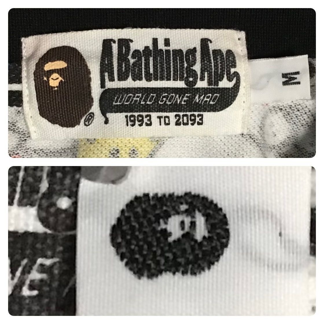 マイロ アニマル ポロシャツ Mサイズ a bathing ape star BAPE