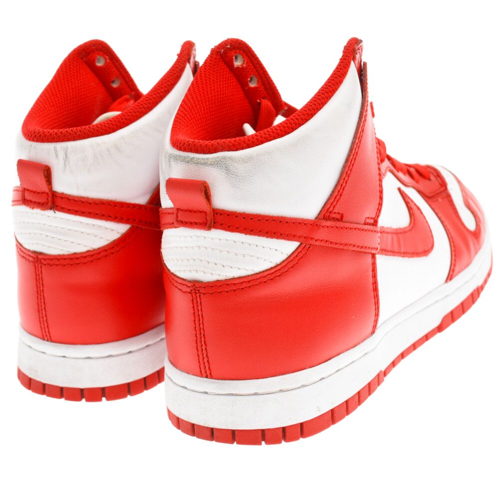 NIKE (ナイキ) DUNK HI RETRO CHAMPIONSHIP WHITE AND RED DD1399-106