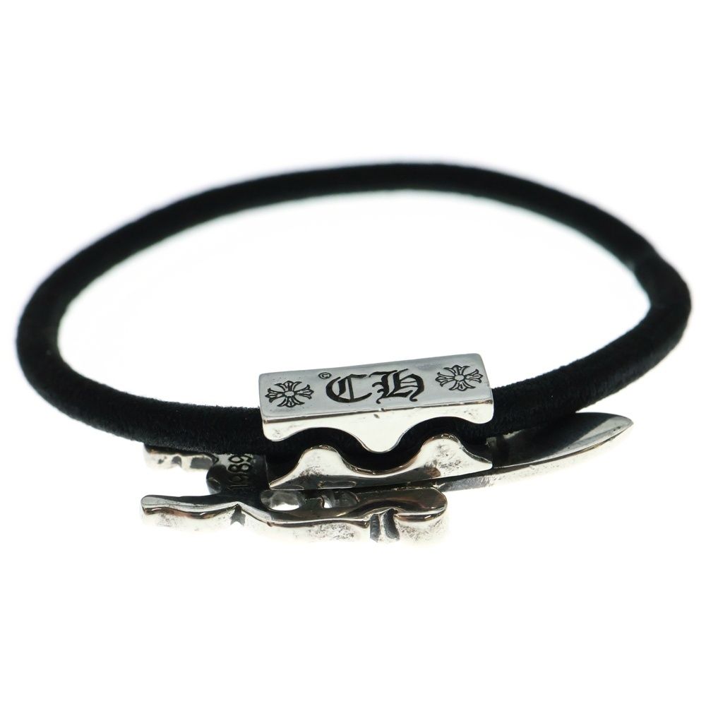 CHROME HEARTS クロムハーツ DAGGER ダガー ヘアバンド ヘアゴムコンチョ シルバー BCA 150