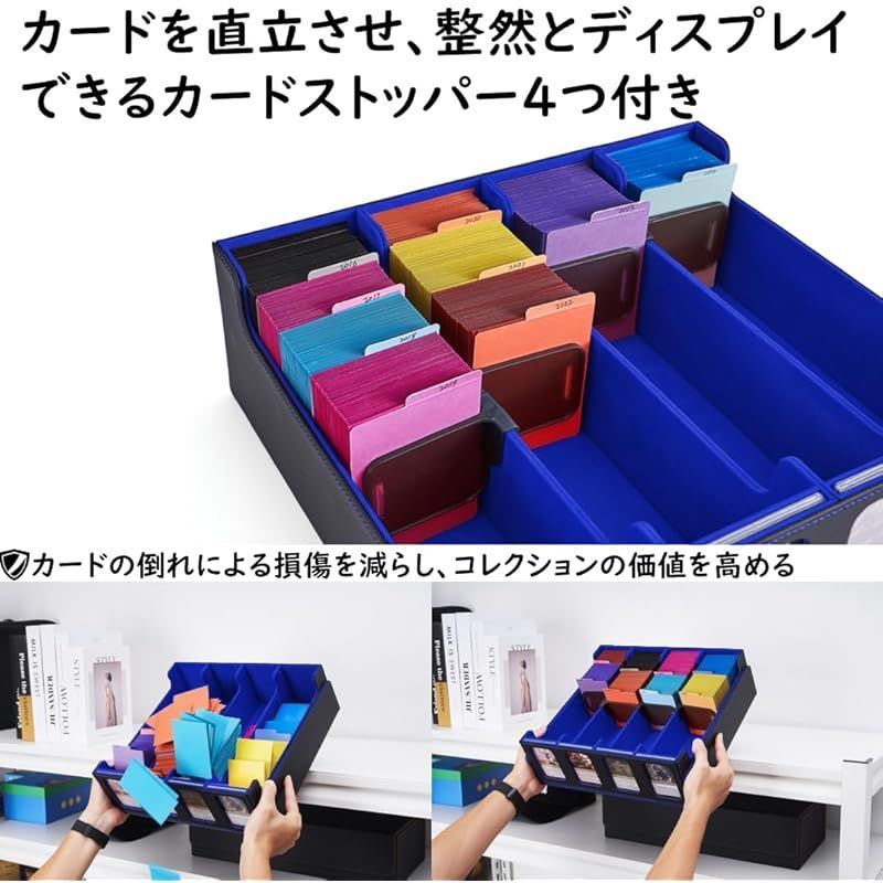 ドラゴールカード専用ケース付き デッキケース トレカケース カードケース ストレージボックス
