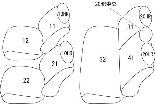 【熱い販売】 Clazzio クラッツィオ シートカバー L ライン スイフト ZC13S | ZC53S | ZC83S H29|1～R5|11 ES-6267