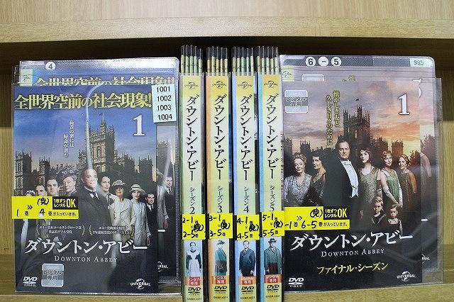 DVD ダウントン・アビー シーズン1～ファイナル 全29巻 ※ケース