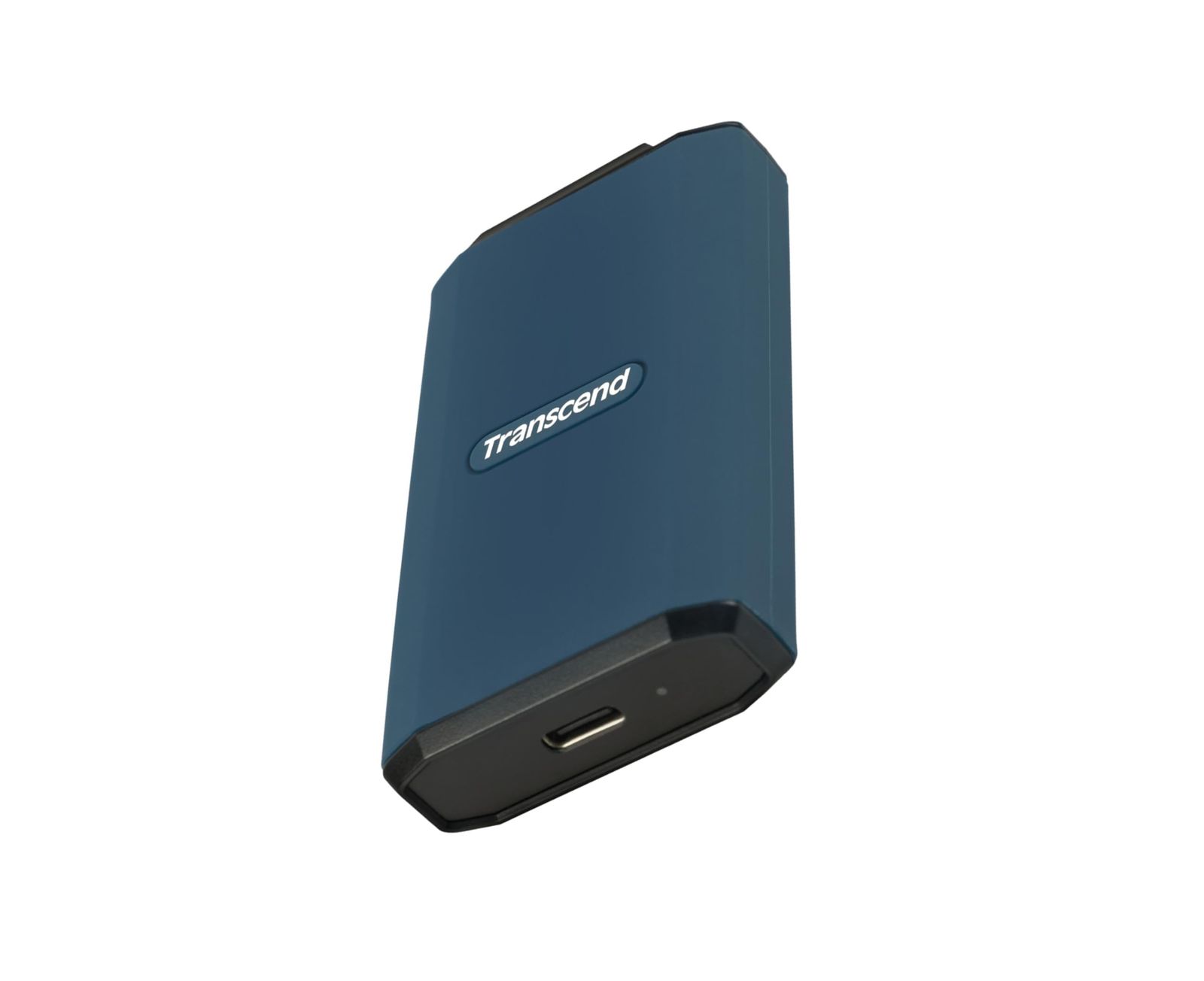 トランセンド ポータブルSSD 2TB 耐衝撃 USB 20Gbps 高速 最大2 000 MB|s 小型79mm x 42mm 軽量65g Type-C iPhone 15 - 16対応 TS2T ダークブルー 2 2TB 2 ESD410