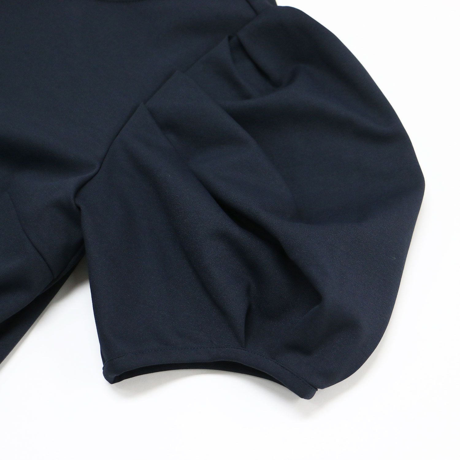 極美品 M-PREMIER パフスリーブ カットソー ブラウス エムプルミエ 女性らしさ漂うパフスリーブカットソー | m-i-d | M-PREMIER
