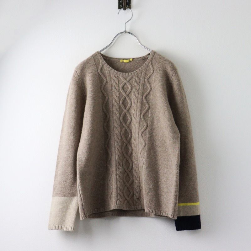 パラスパレストオカ Pal'las Palace 十日 ウールケーブルニットプル