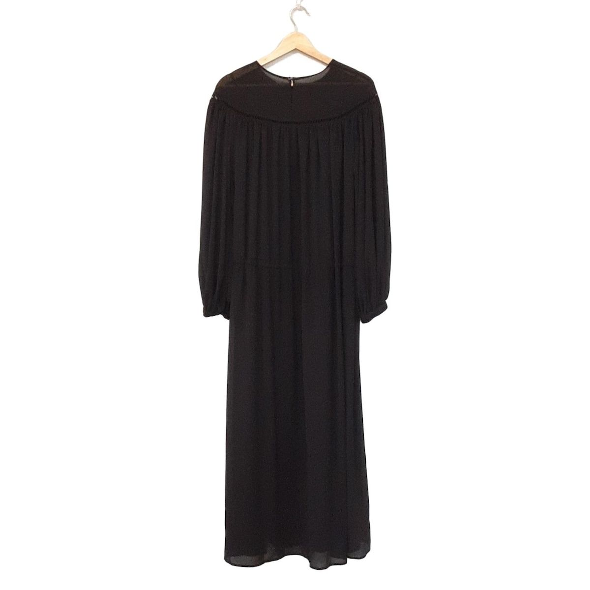 plage ワンピース 美品 美品* plage ローンフレアワンピース キャメル