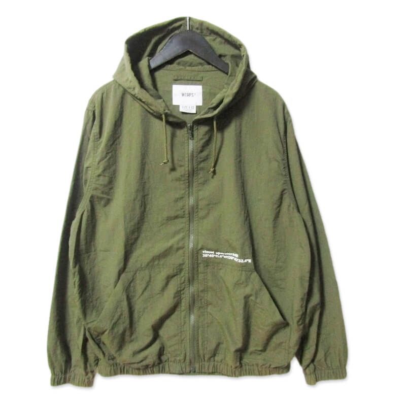 WTAPS ダブルタップス シャドウジャケット ナイロンタフタ 221BRDT-JKM01 22SS SHADOW JACKET NYLON  TAFFETA オリーブ M 27107552 - メルカリ