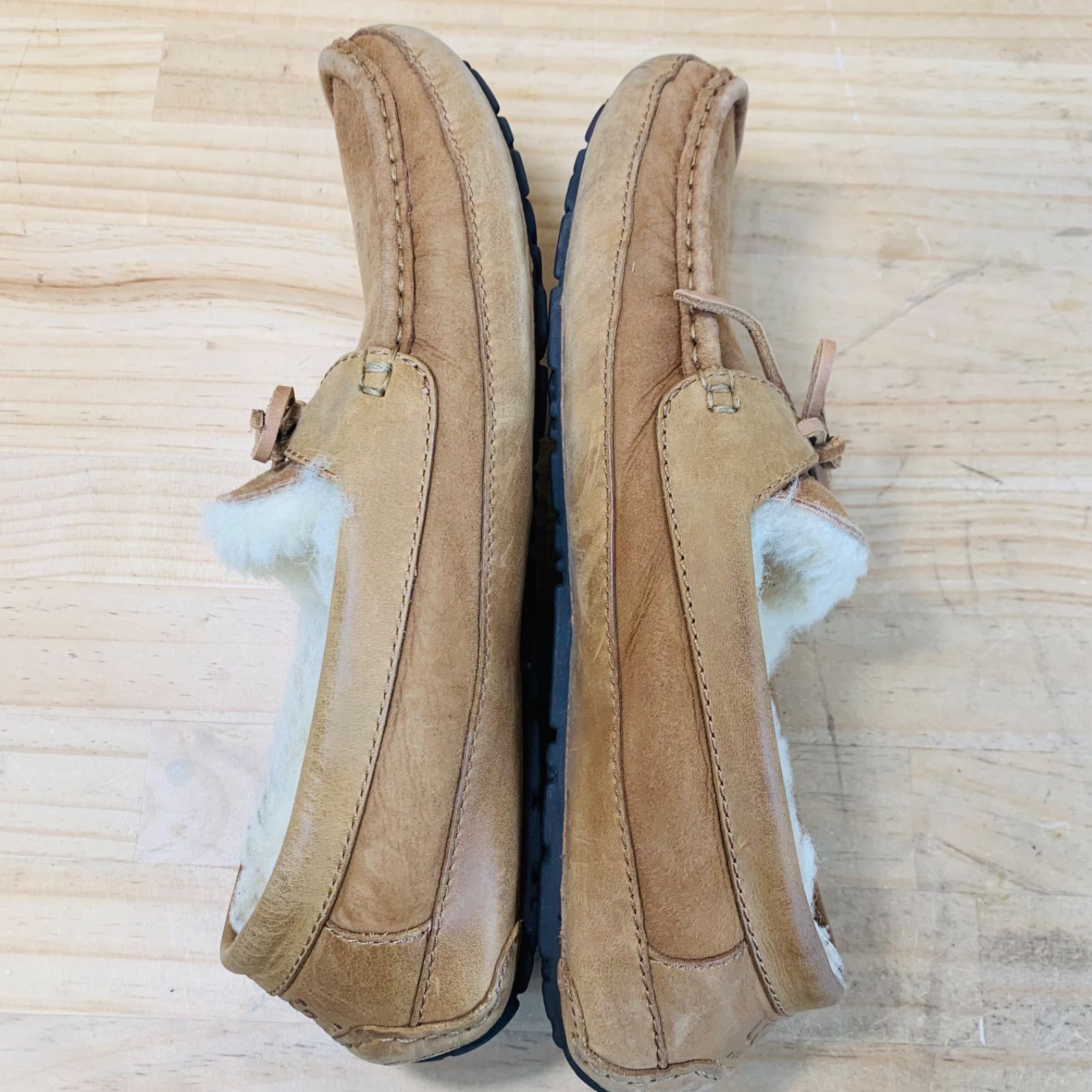 UGG モカシン V30822 UGG メンズ バイロン モカシン ムートン スリッポン