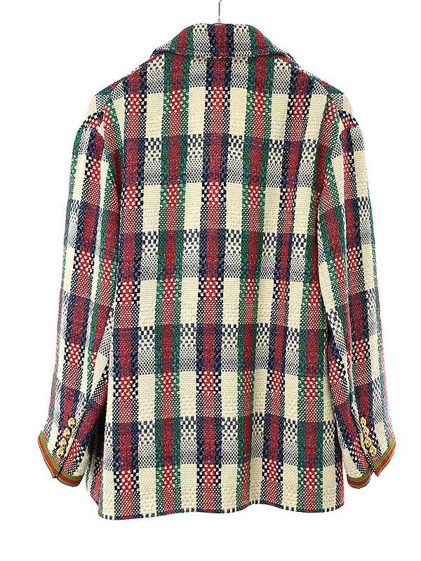 GUCCI グッチ 2019 RESORT マルチファブリック ダブルツイード