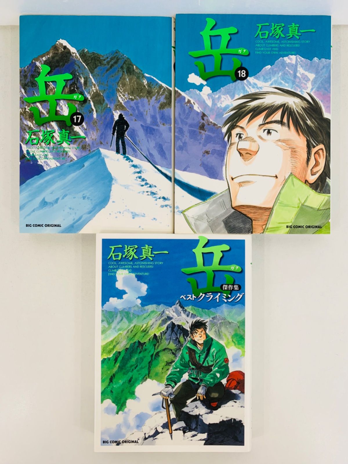 高速 割引 2025 東日本 漫画コミック【岳1-18巻・全巻完結セット＋傑作集ベスト 青年漫画