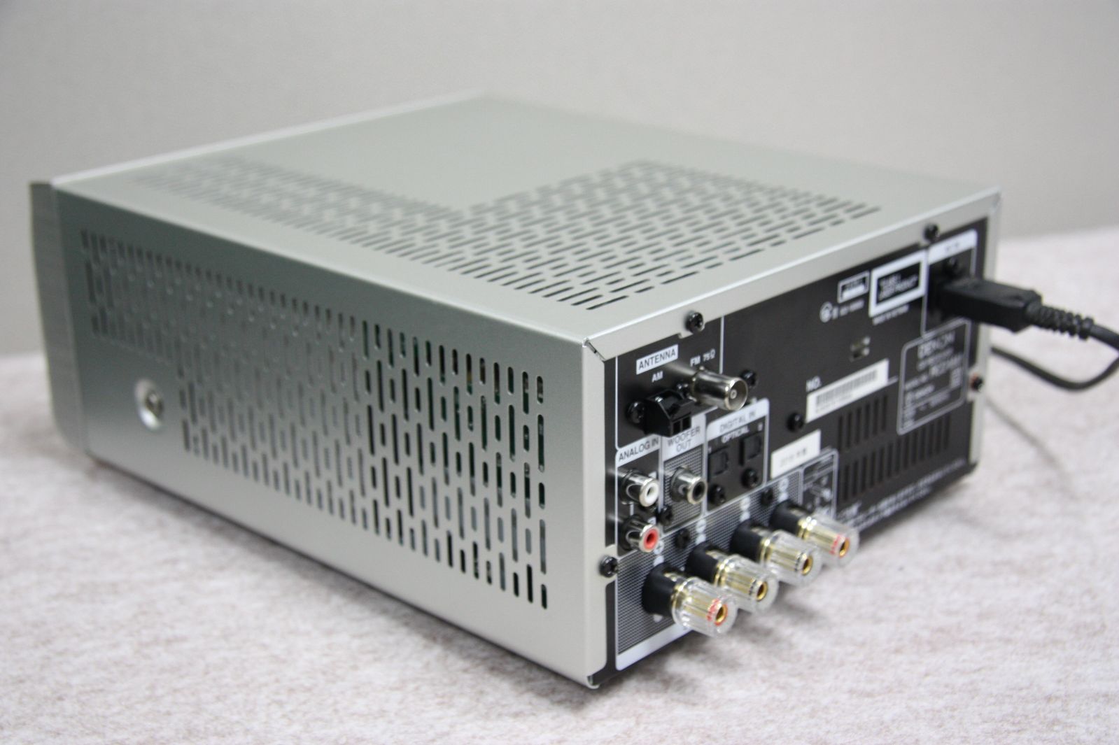 ディスクリートアンプ搭載Bluetooth®対応CDレシーバーRCD-M41シルバー