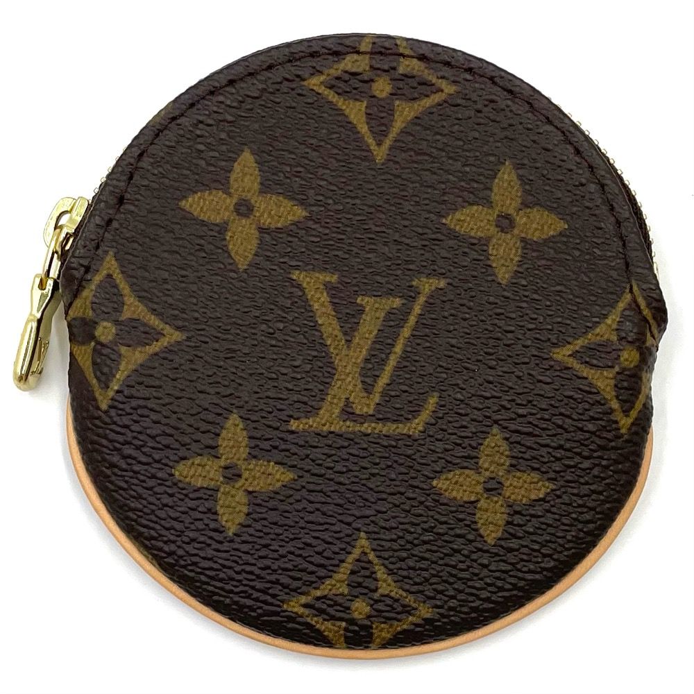 LOUIS VUITTON ルイヴィトン コインケース モノグラム ポルトモネロン 小銭入れ M61926    ブラウン 茶 ゴールド金具 レディース 美品【品】