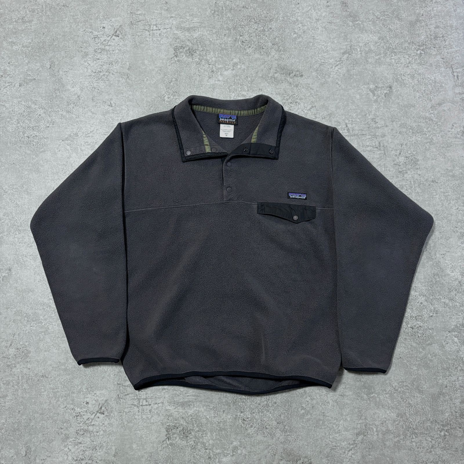 00s 2007年製 patagonia Synchilla Snap T Pullover 【 gray
