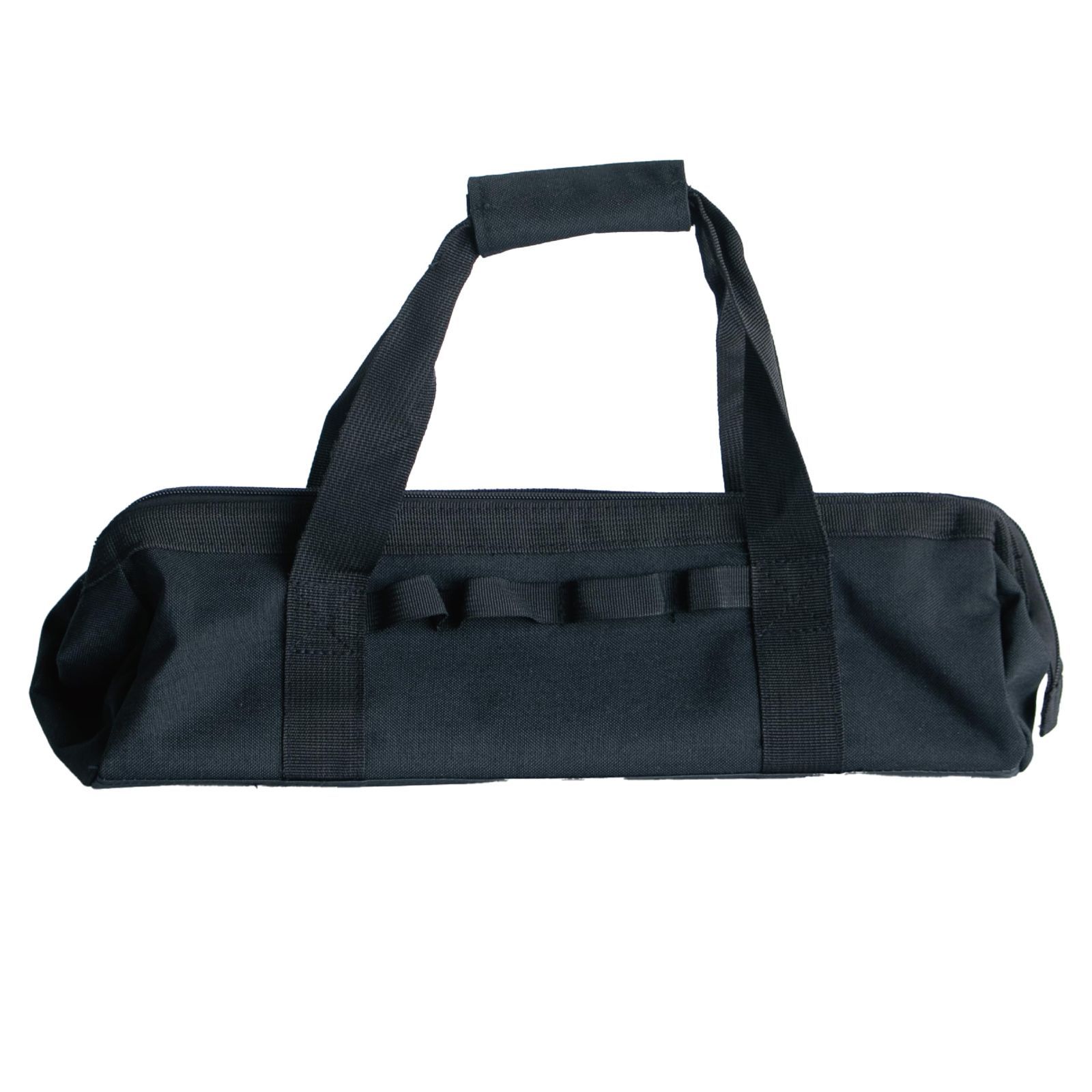 Black RODGERS マルチツールボックス ブラック ペグケース 40cm 収納 折りたたみ 工具収納 道具入れ 小物入れ キャンプ用品 アウトドア用品 ツールバッグ 工具入れ RGOD-PEGUBAG-BK