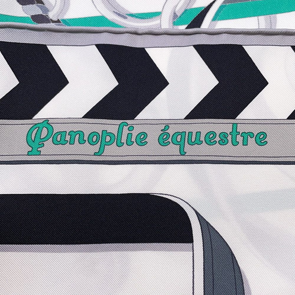 エルメス カレ90 スカーフ Panoplie Equestre シルク100% □エルメス□ スカーフ カレ90 「Panoplie Equestre」 スカーフ