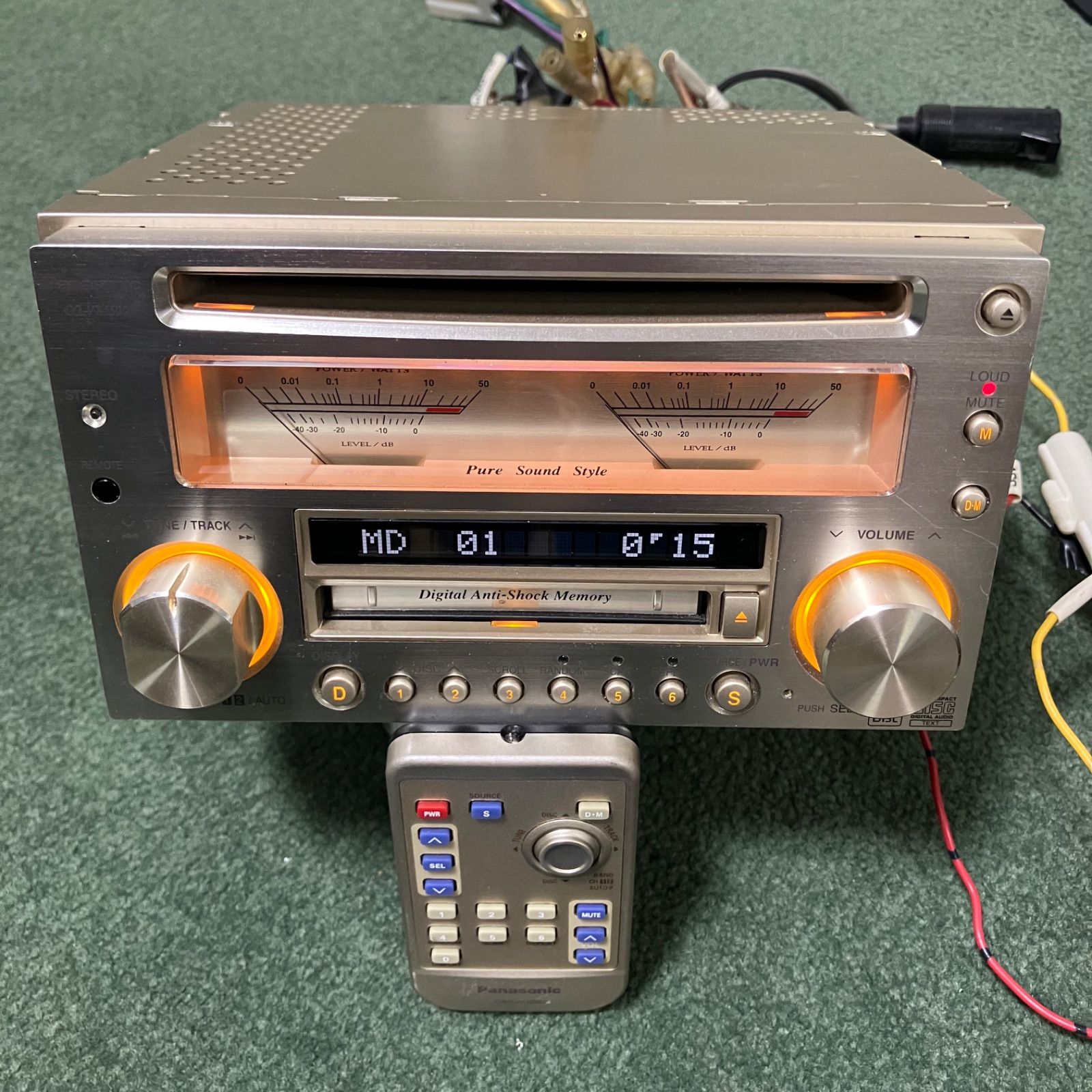 パナソニック CQ-VX5500D カーオーディオ 希少]Panasonic CD CQ